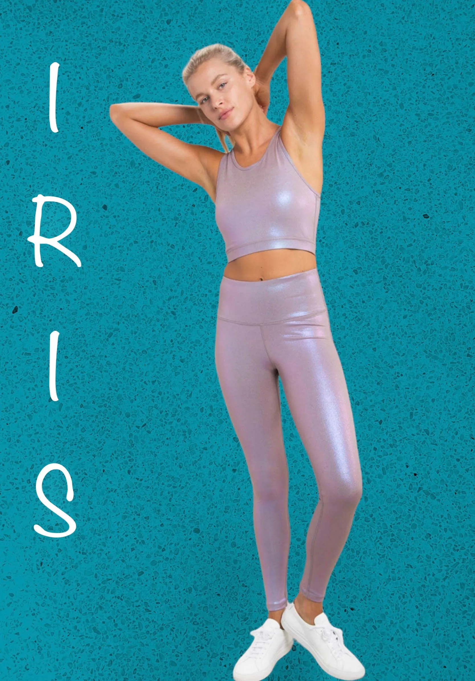 “All About That Bass” Pearlescent Holo Foil Leggings