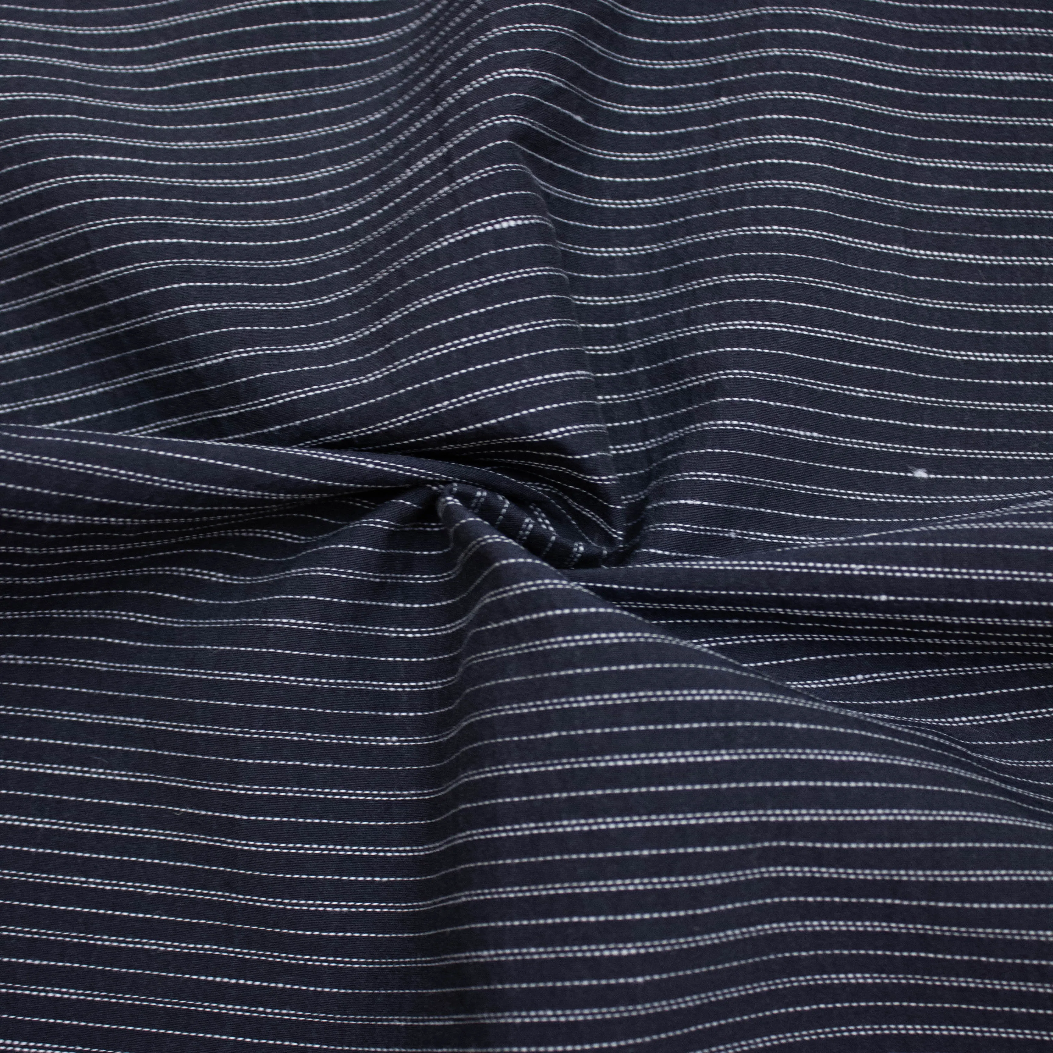 Barn Blue Striped Cotton