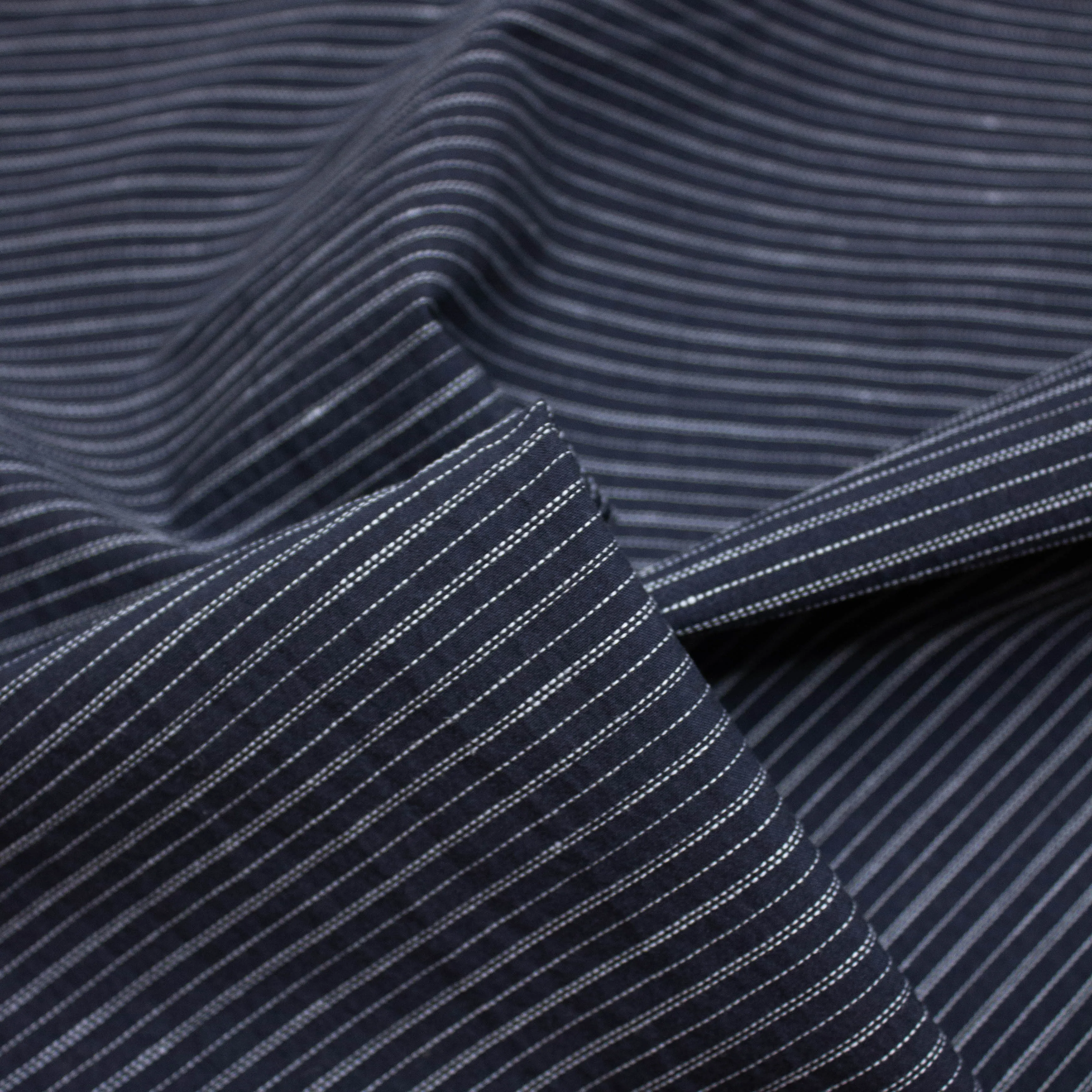 Barn Blue Striped Cotton