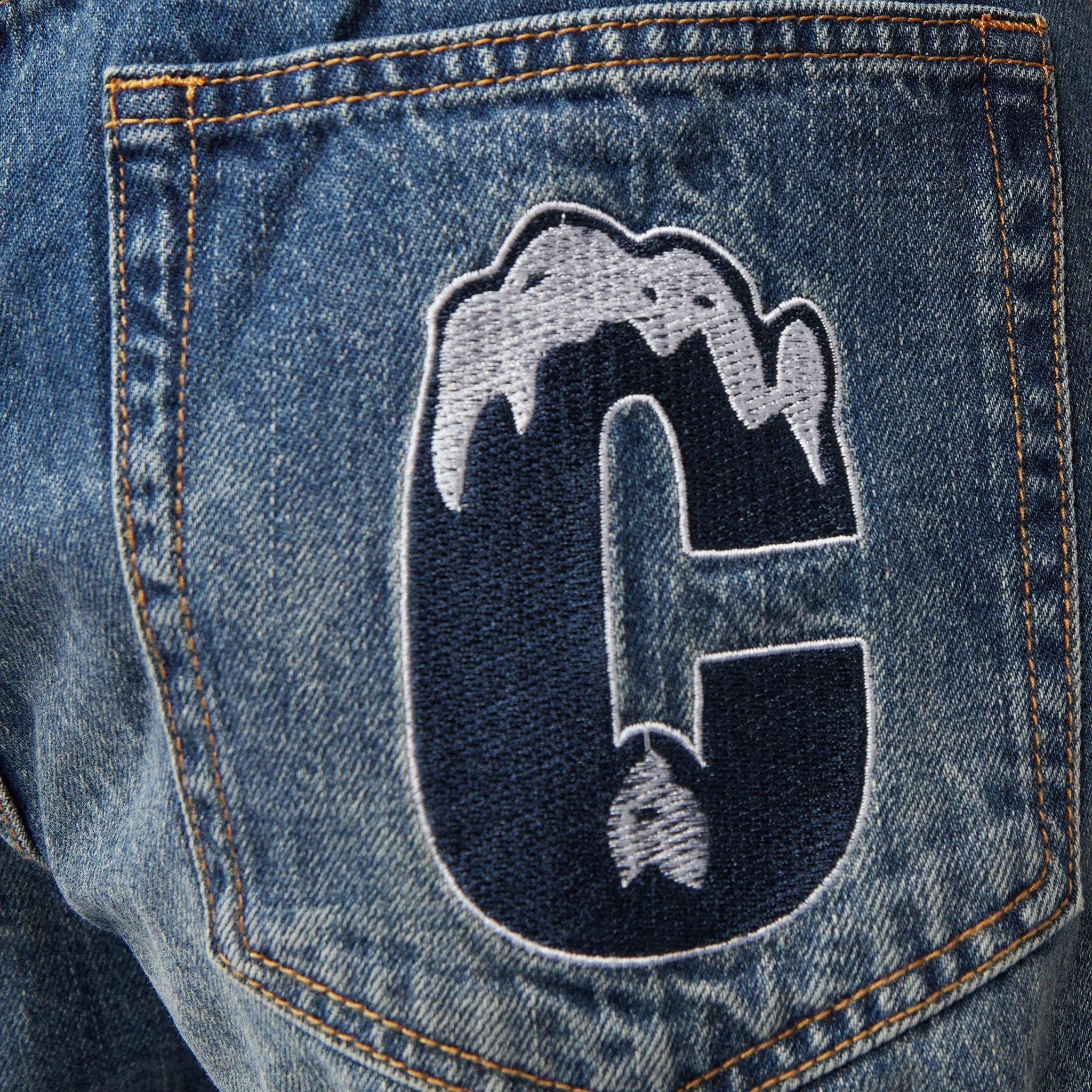 Billionaire Boys Club Running Dog Denim Pants Light Wash