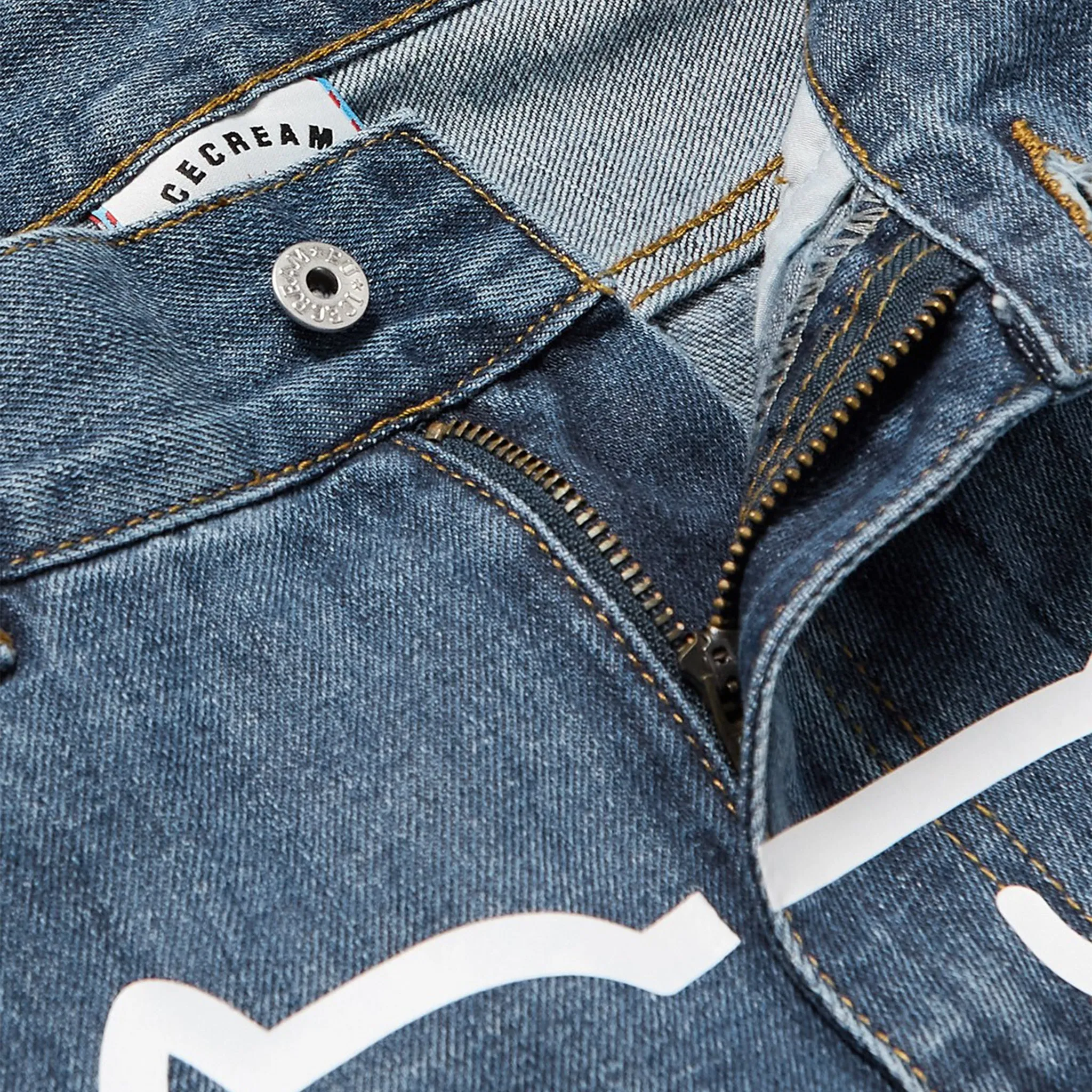 Billionaire Boys Club Running Dog Denim Pants Light Wash