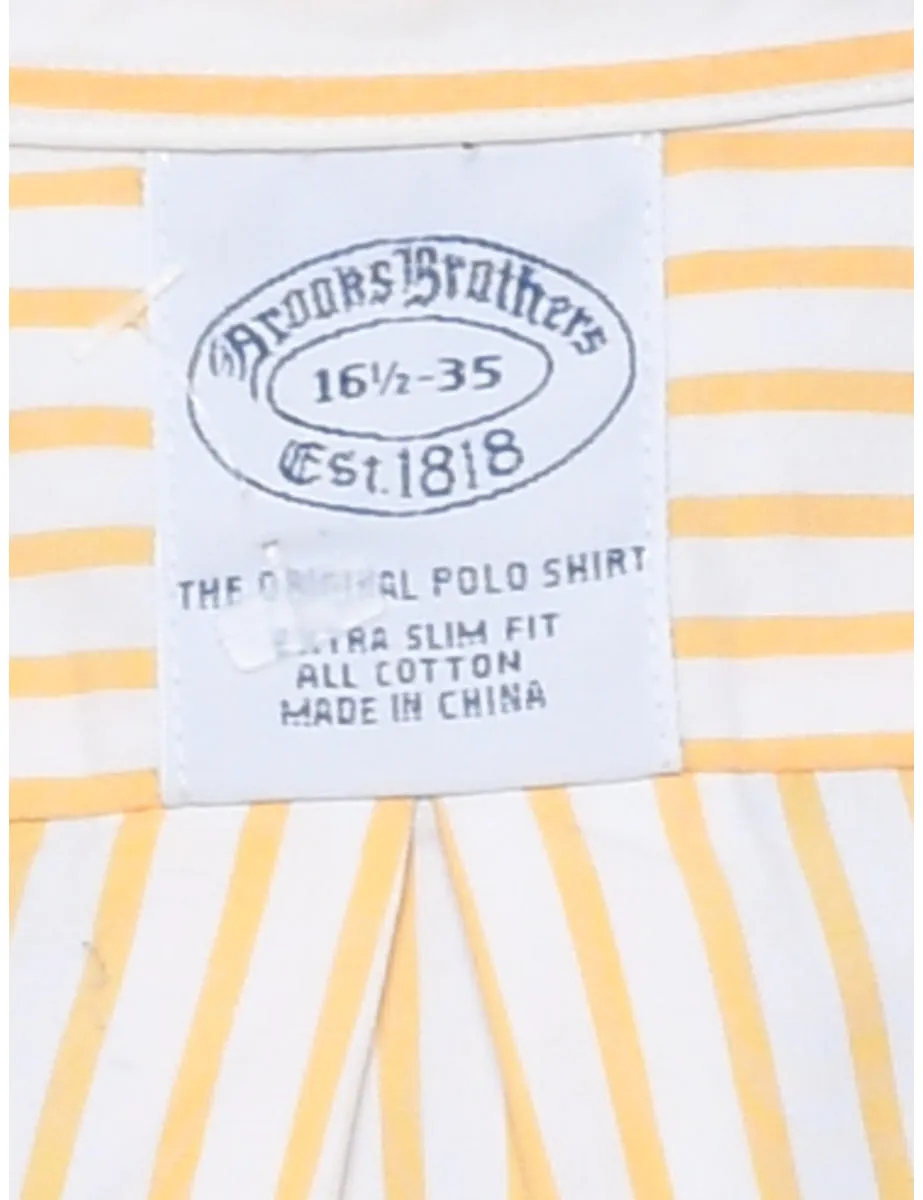 Brooks Brothers Striped Smart Shirt - L