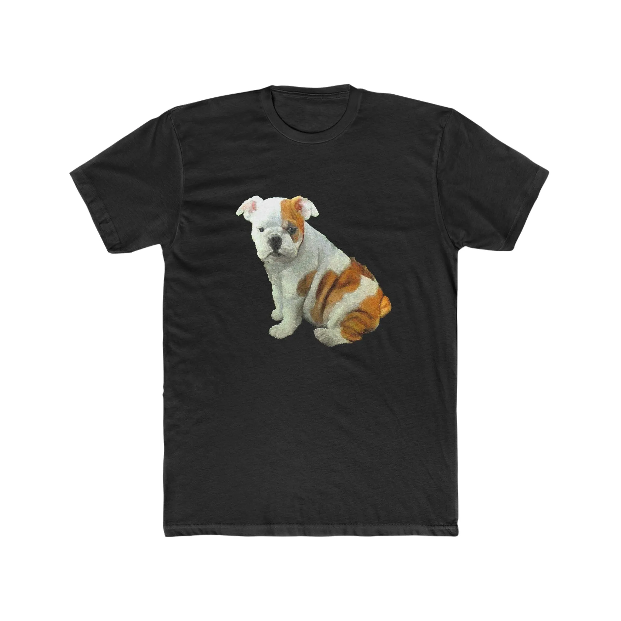 Bulldog 'Bugsy' Men's Fitted Cotton Crew Tee