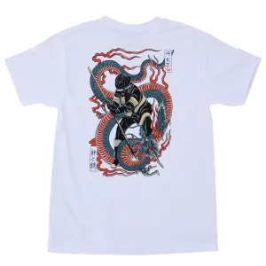 Bushido - The Warrior's Way - White Tee
