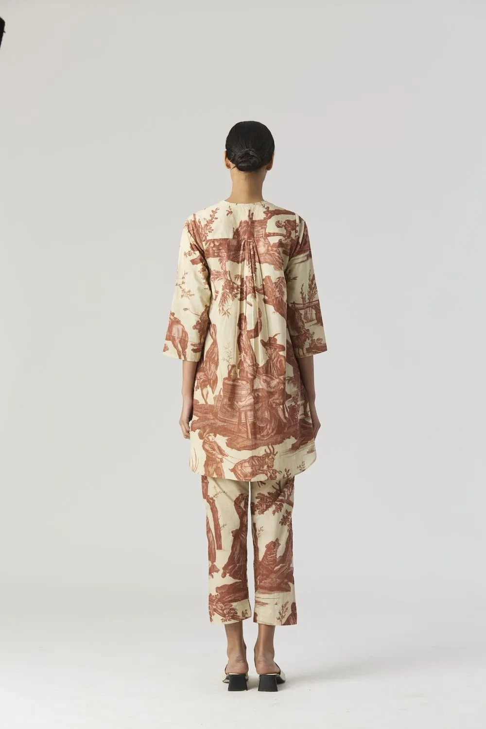 CABRIDET SHORT KURTA SET