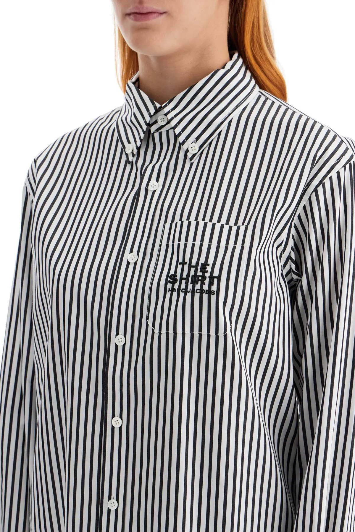 camicia the striped shirt 2F4RTP054W21 BLACK/WHITE