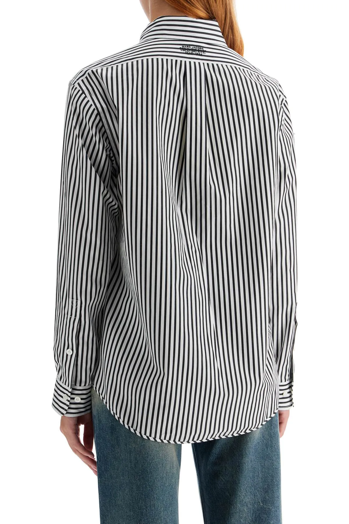 camicia the striped shirt 2F4RTP054W21 BLACK/WHITE