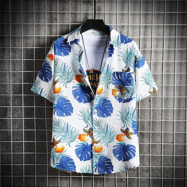 Casual Floral Beach Shirt