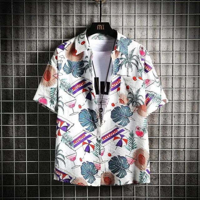 Casual Floral Beach Shirt