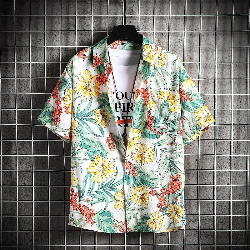 Casual Floral Beach Shirt