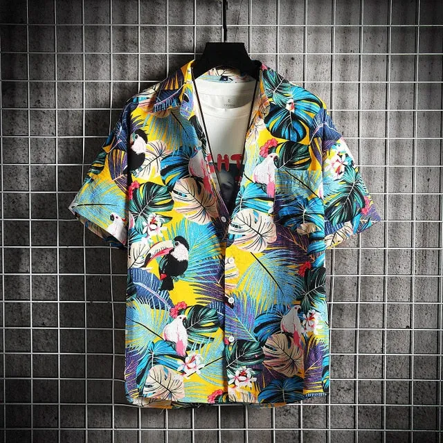Casual Floral Beach Shirt