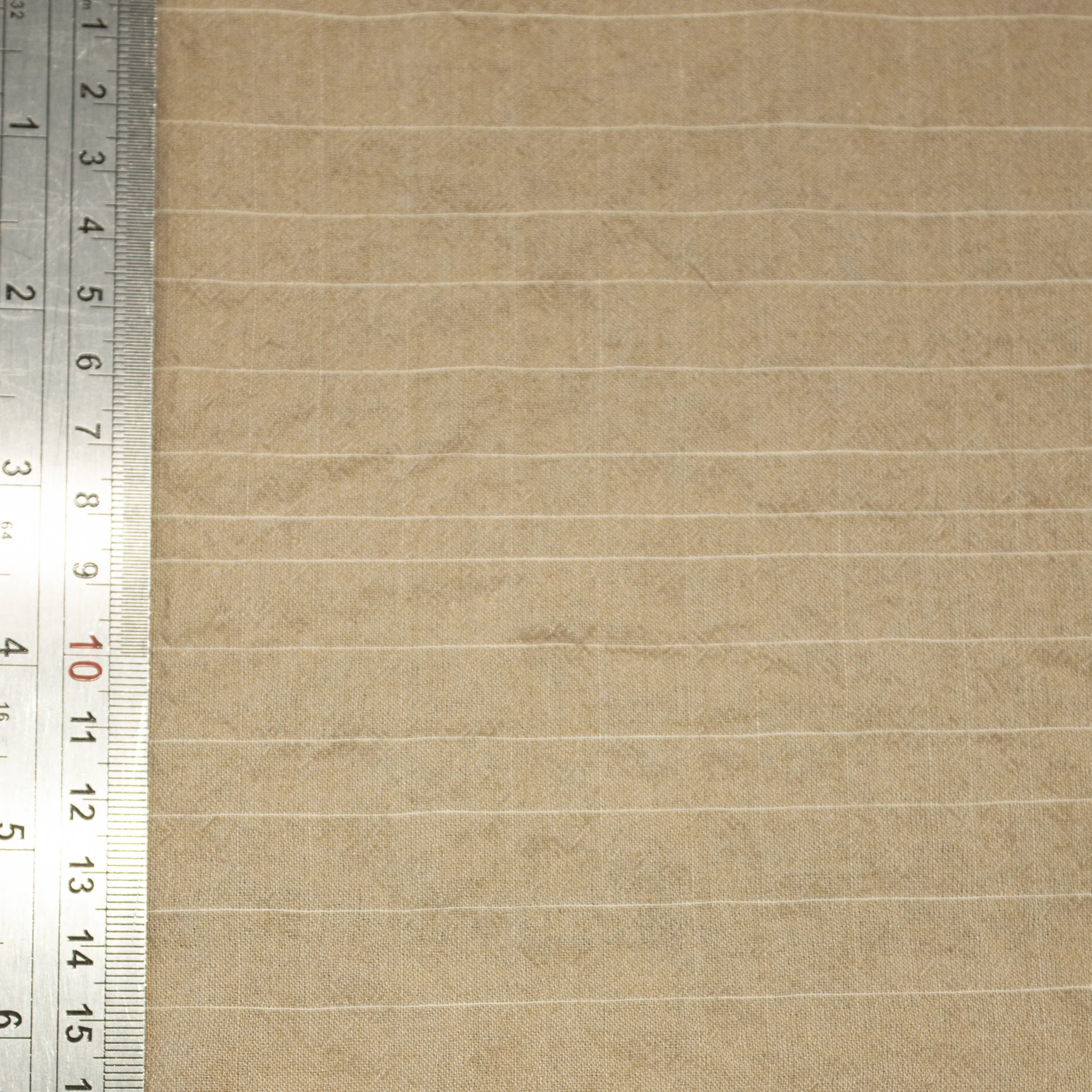 Charly Beige Striped Wool