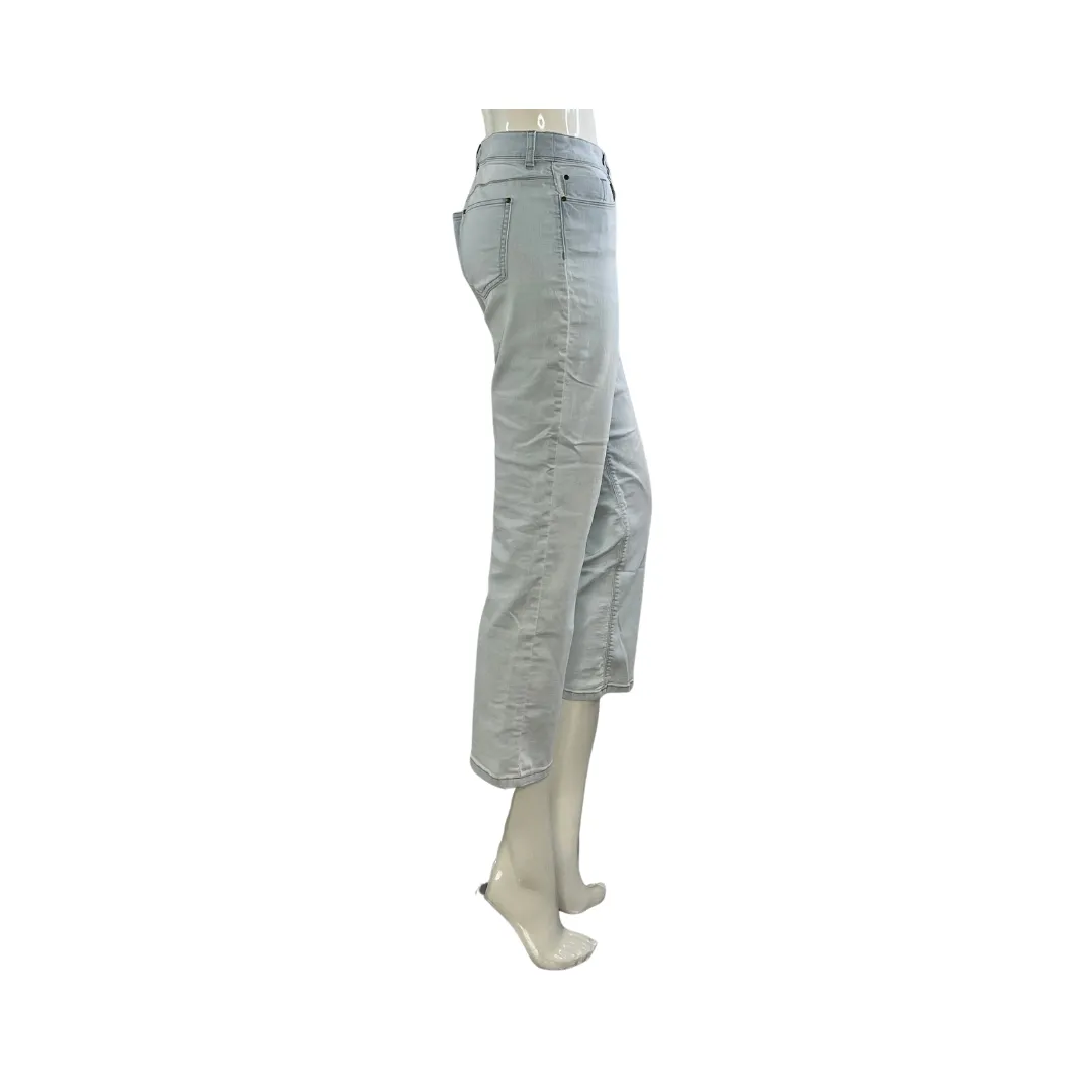 Chico's  Crop Denim Jeans Jegging Light Blue Size 1 SKU 000015