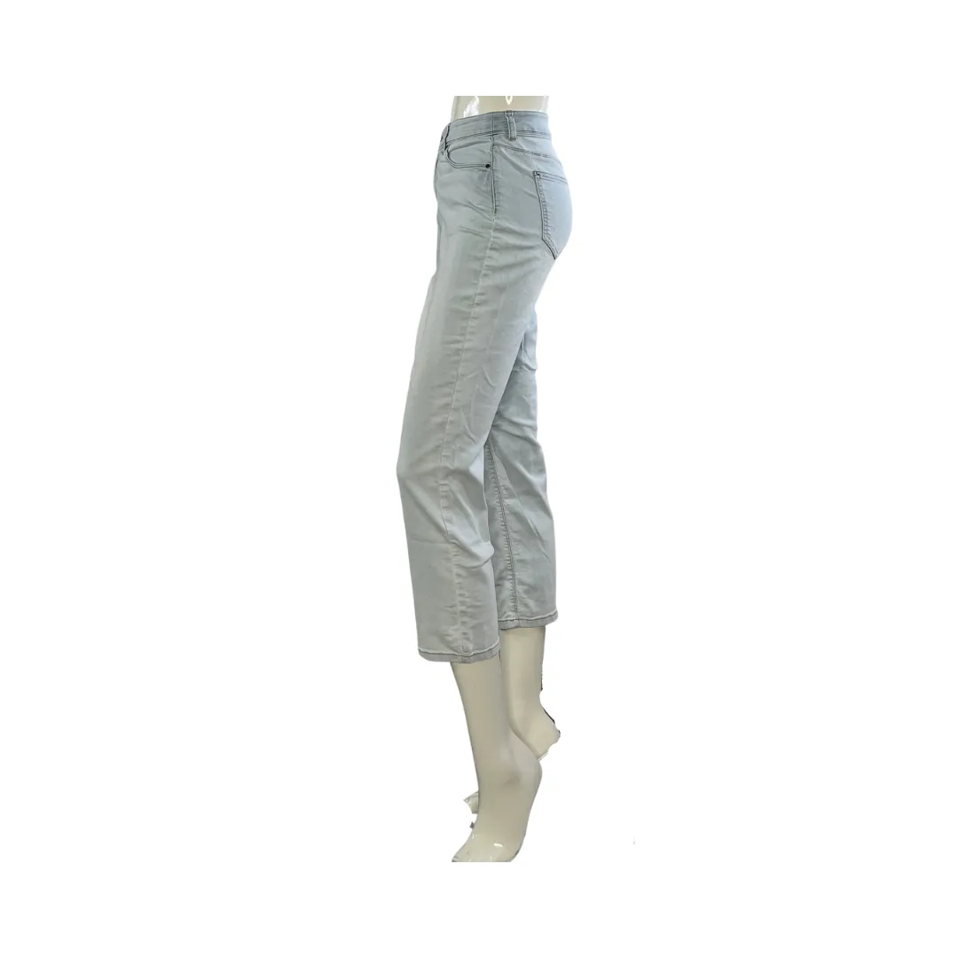 Chico's  Crop Denim Jeans Jegging Light Blue Size 1 SKU 000015