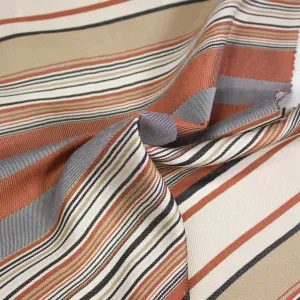 Christop Multicolor Striped Acetate SHOWROOM SAMPLE 34CM X 60CM