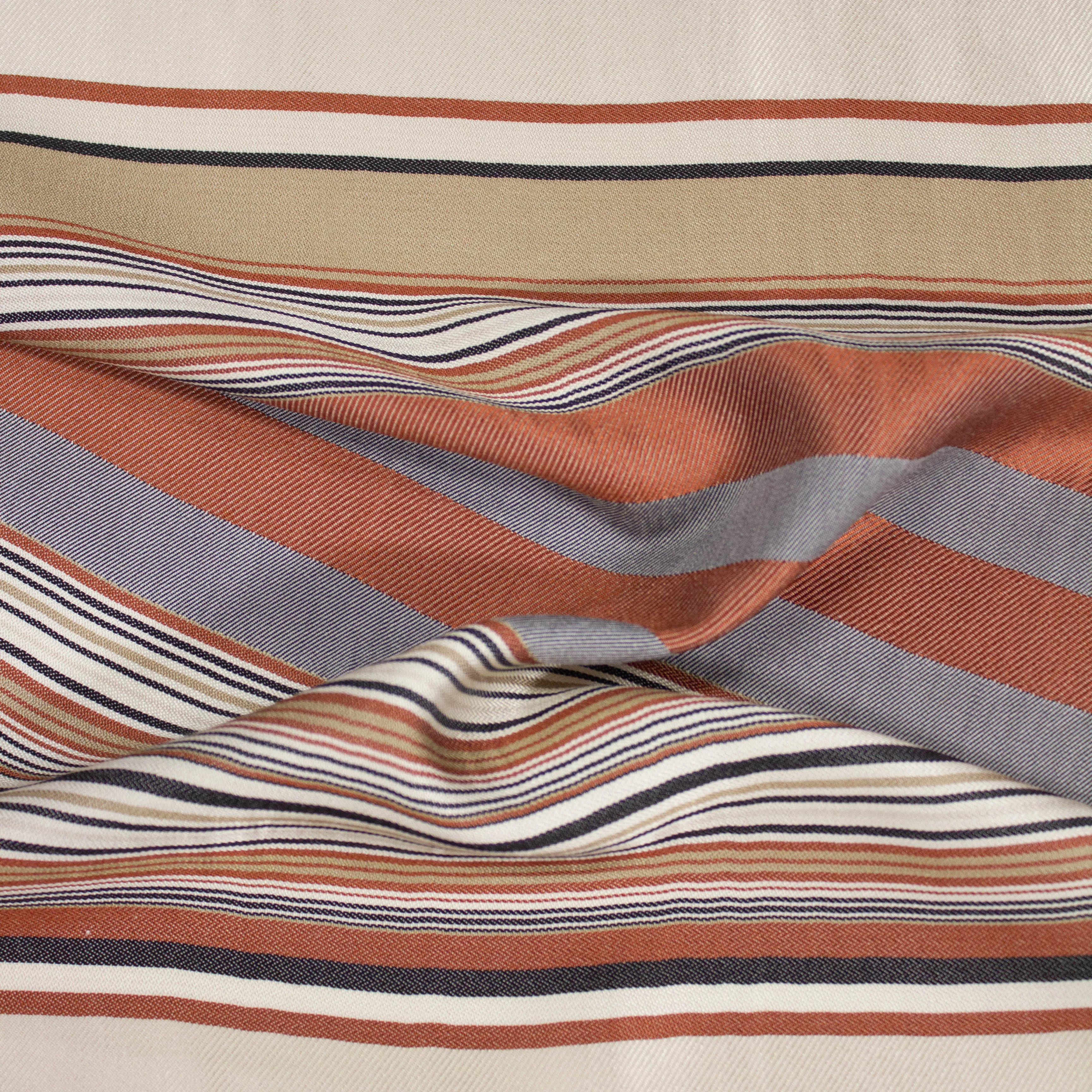 Christop Multicolor Striped Acetate SHOWROOM SAMPLE 34CM X 60CM