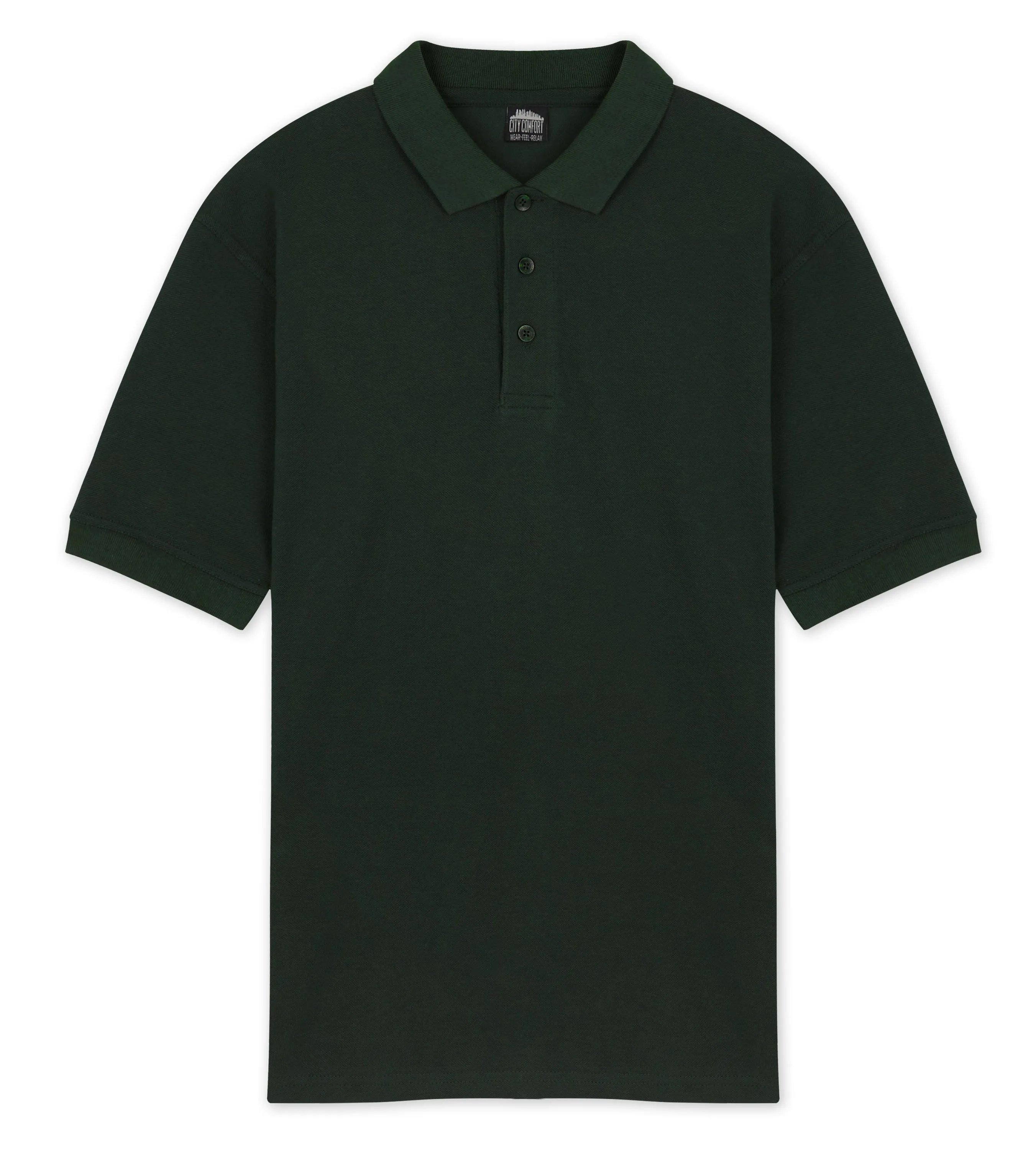 CityComfort Mens Polo Shirts, Short Sleeve Polo Shirts XS-5XL Casual Work Sports