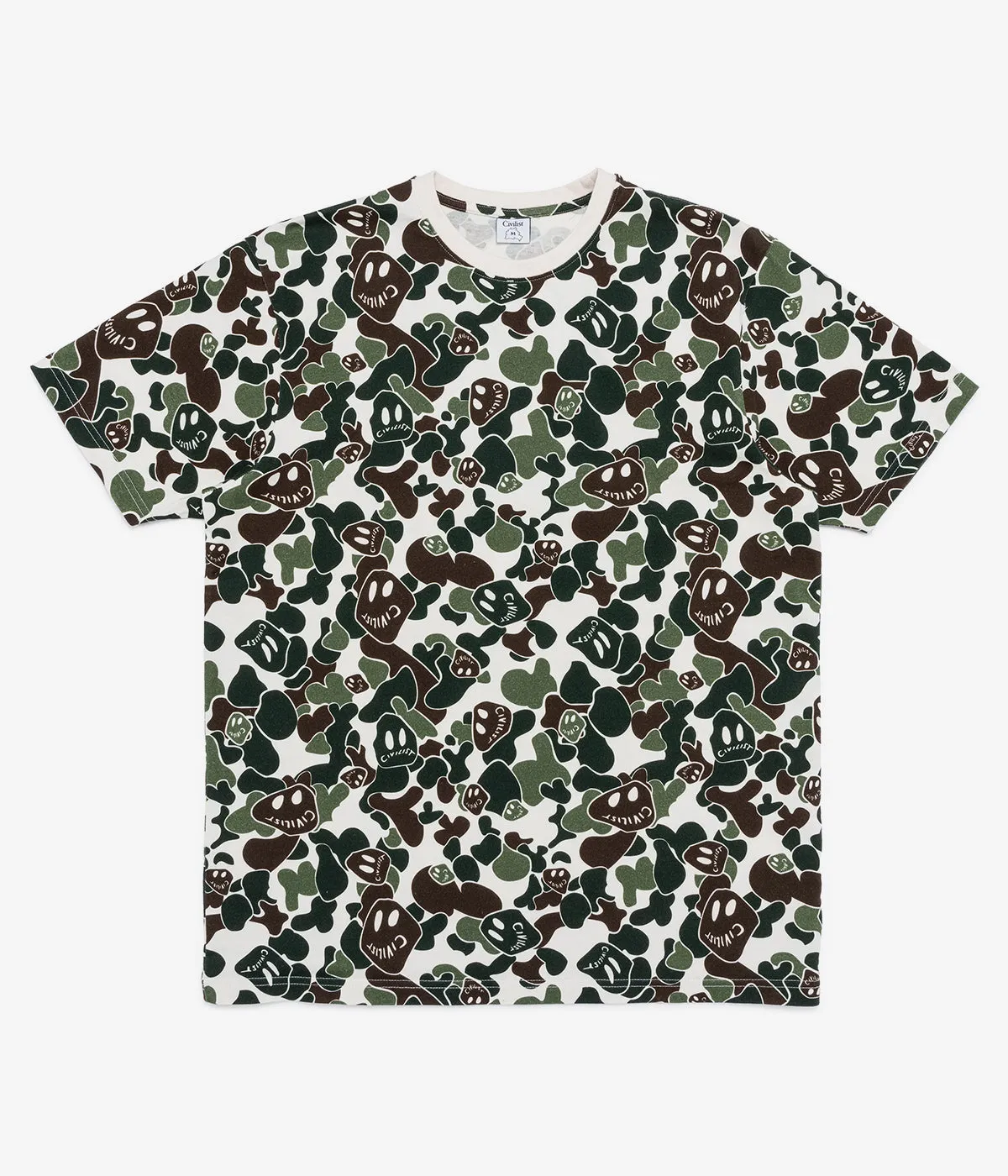 Civilist Smiler Camo T-Shirt