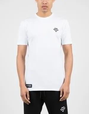 Classic Fitted T-Shirt (white/black)