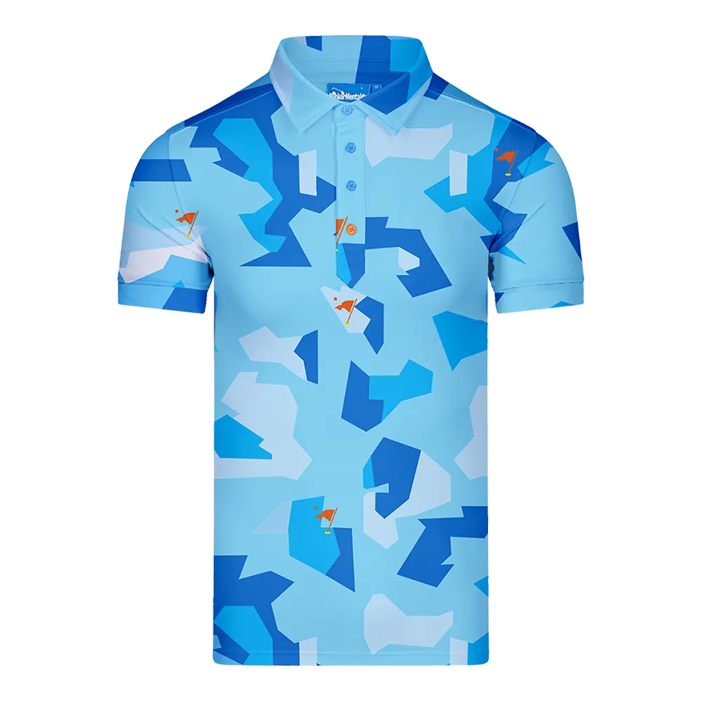 CMAX Geo Palm Polo & CMAX Camo Ice Polo Bundle