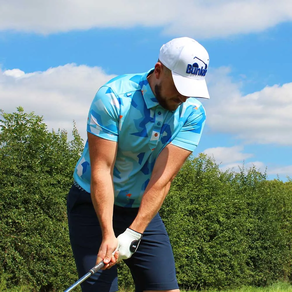 CMAX Geo Palm Polo & CMAX Camo Ice Polo Bundle