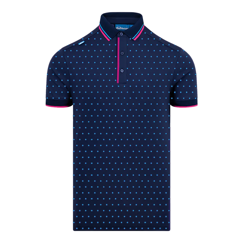CMAX Polka Dot Polo Bundle - Navy & Khaki