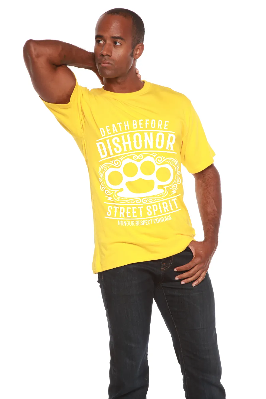 Death Before Men's Bamboo Viscose/Organic Cotton Short Sleeve Graphic T-Shirt