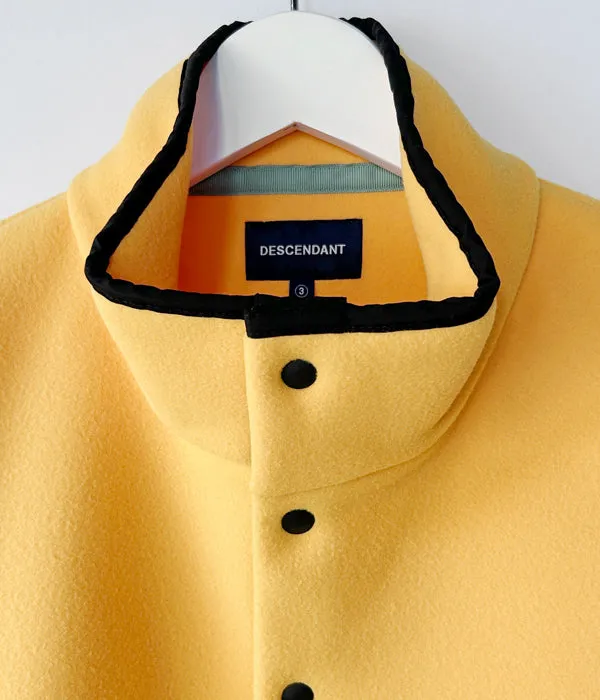 DESCENDANT/HUMMING FLEECE PULLOVER (YELLOW)