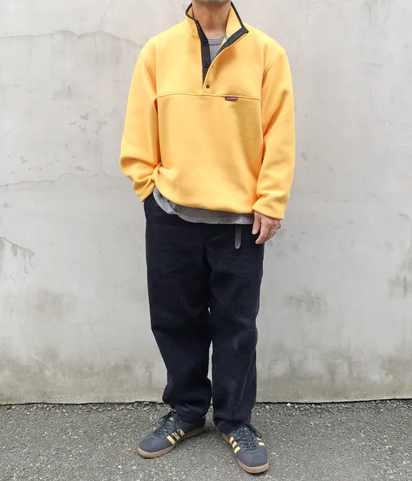 DESCENDANT/HUMMING FLEECE PULLOVER (YELLOW)