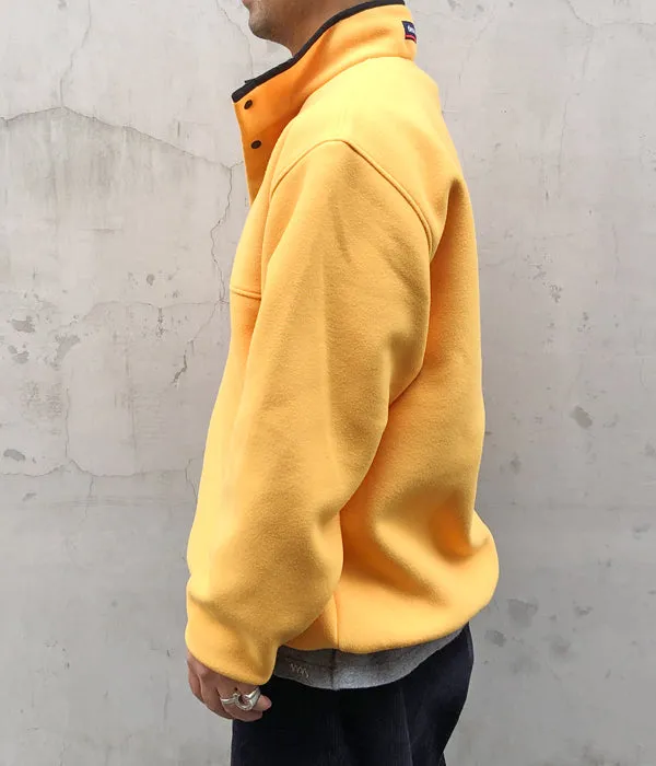 DESCENDANT/HUMMING FLEECE PULLOVER (YELLOW)