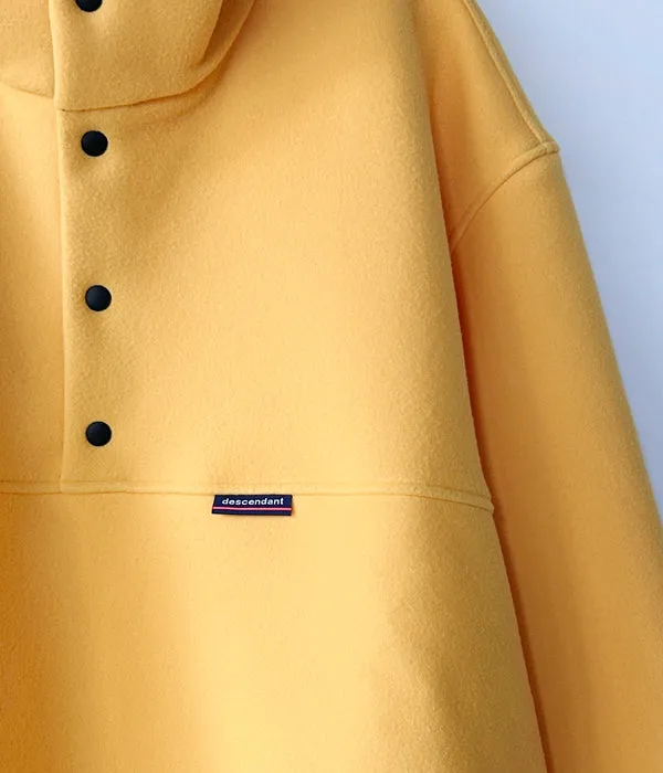DESCENDANT/HUMMING FLEECE PULLOVER (YELLOW)