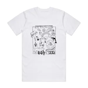 DMC Fins Club Tee White