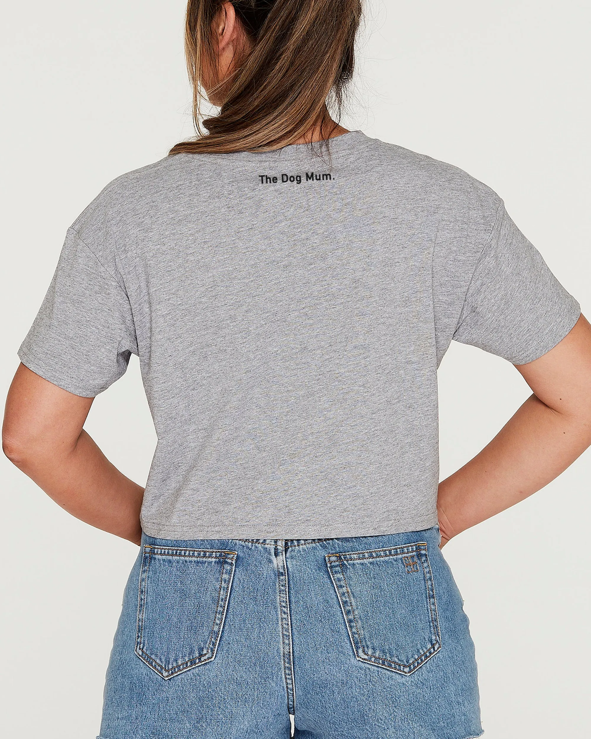 Dog Vibes Only Crop T-Shirt