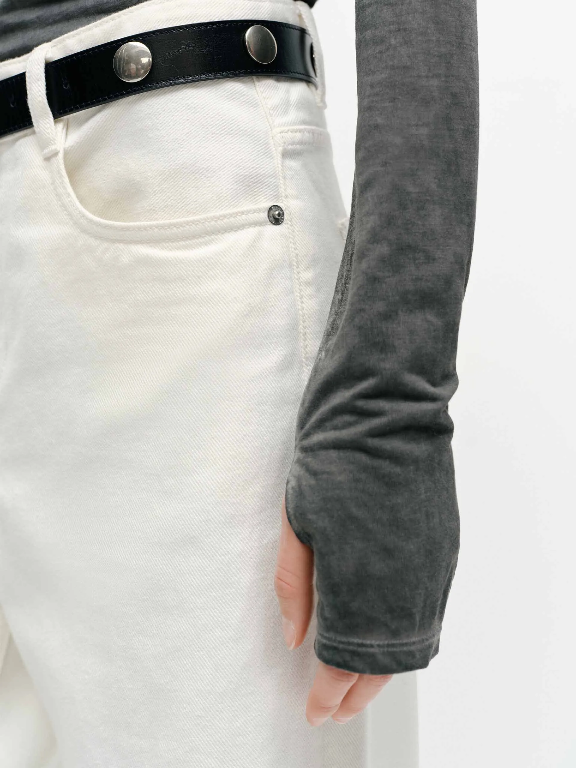 Dyed Wash Fitted T-shirt
