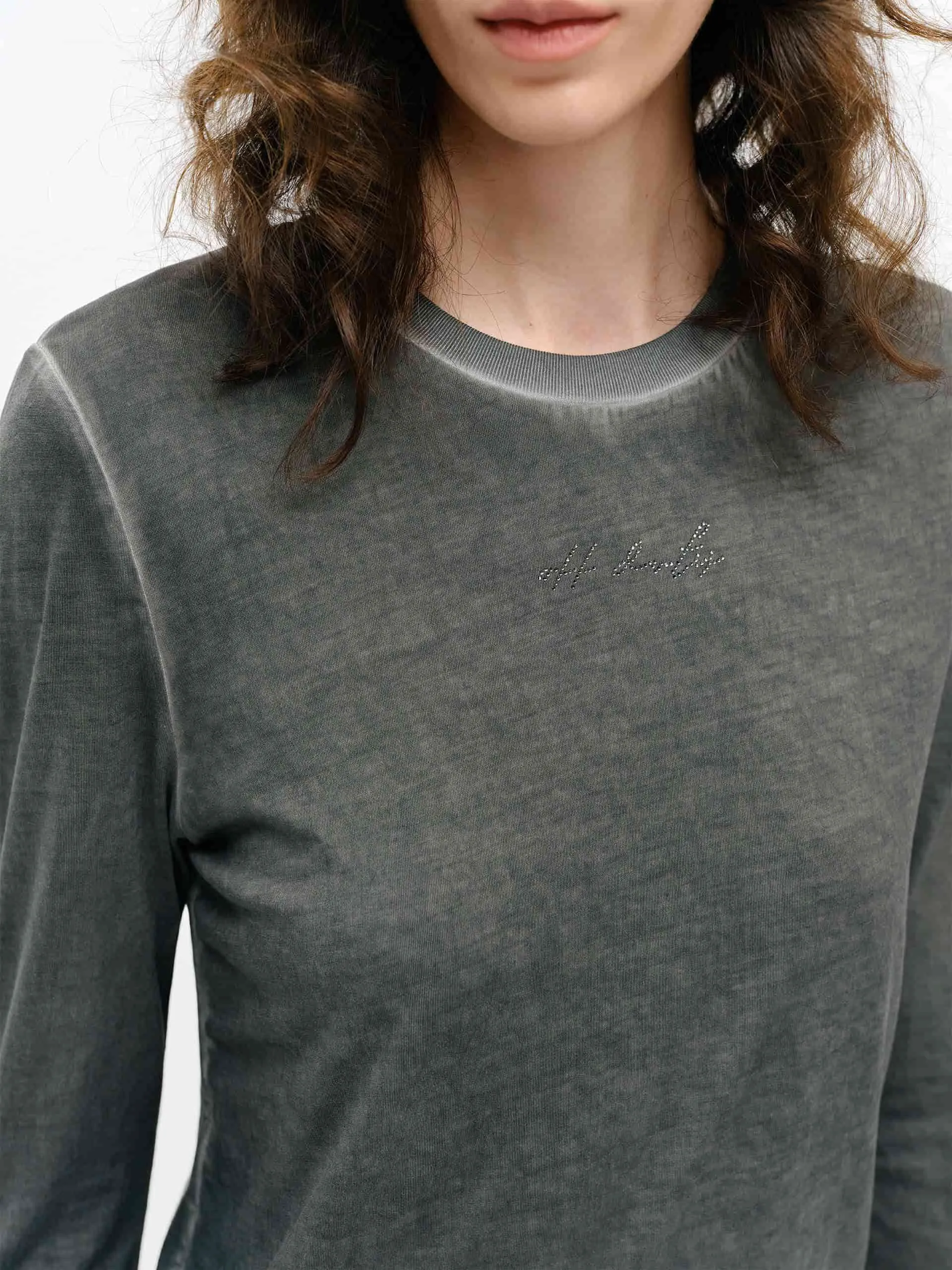 Dyed Wash Fitted T-shirt
