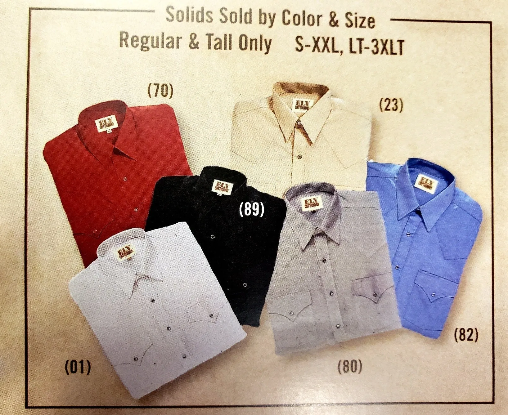 Ely Mens Short Sleeve Solid Western Shirt Style 15201605