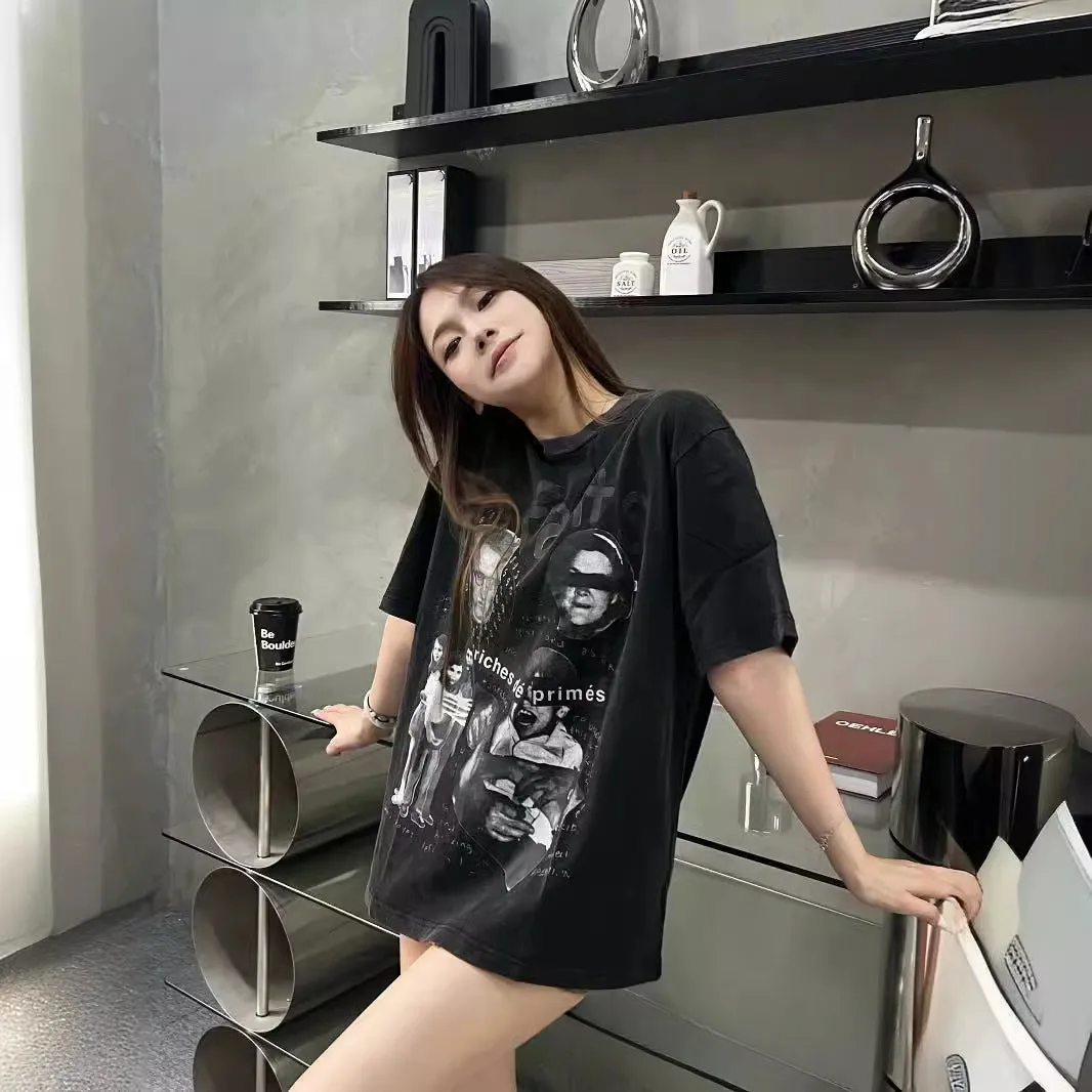 ERD T Shirts Summer Summer Loose T-shirt