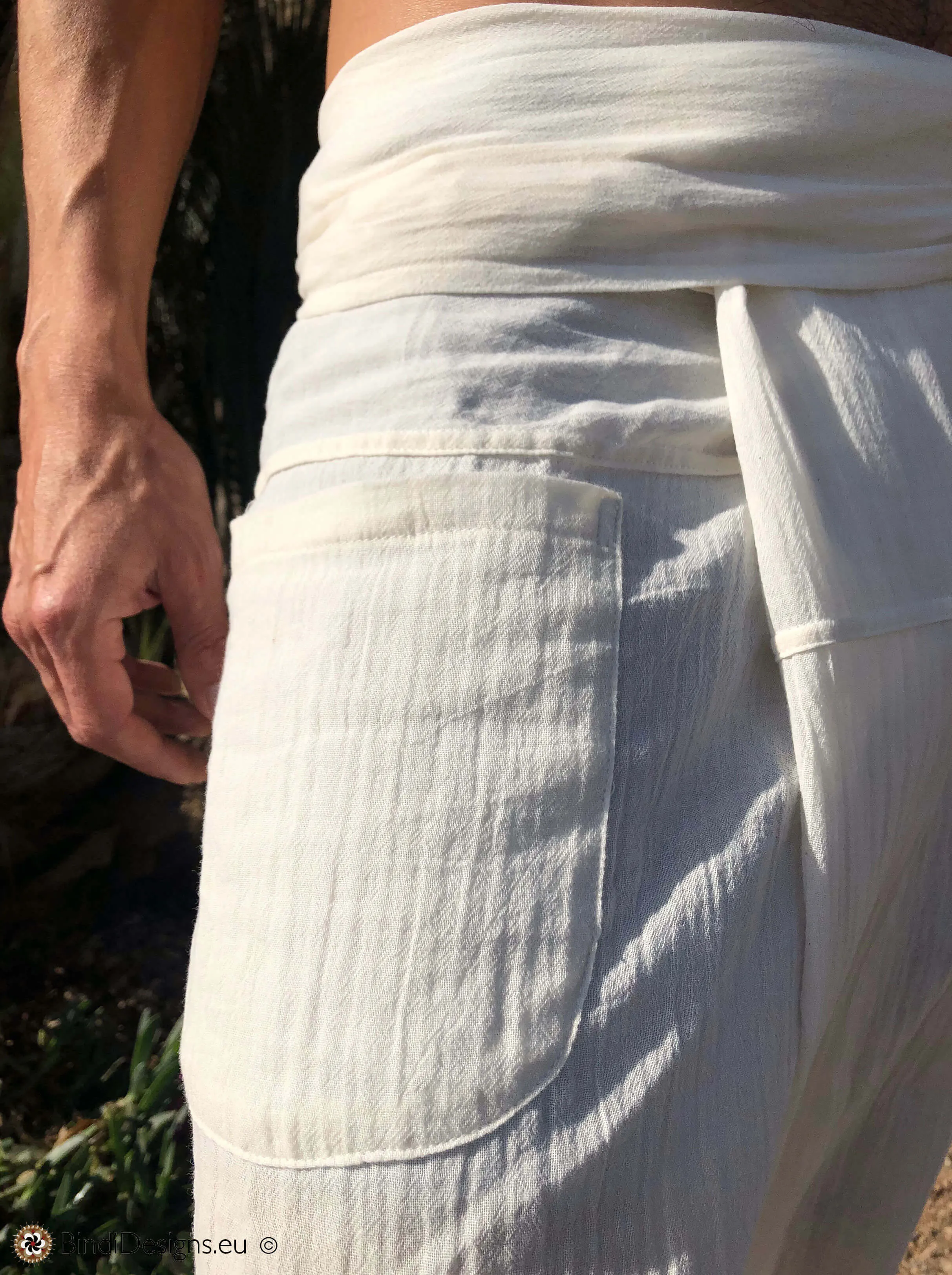 Extra Light Natural Cotton Thai Fisherman Pants