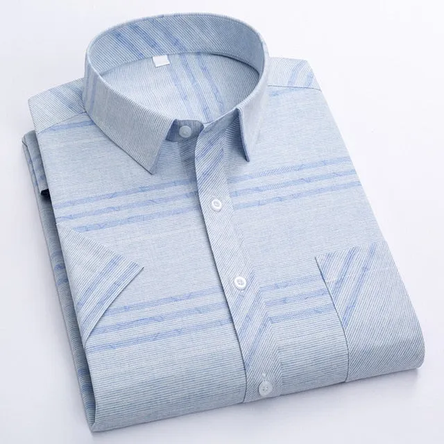 Fashion Plaid Cotton Casual Shirts