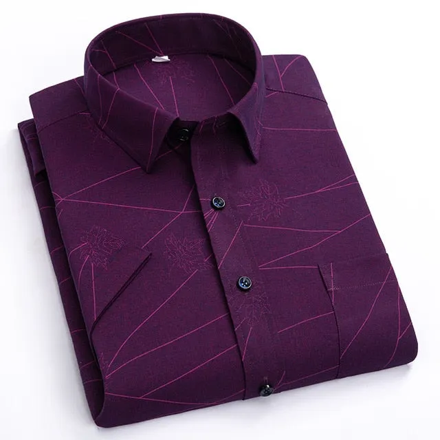 Fashion Plaid Cotton Casual Shirts