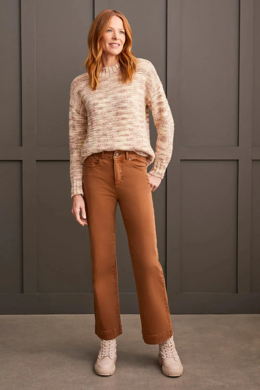 Fly Front 5 Pocket Pant [Walnut-1861O]