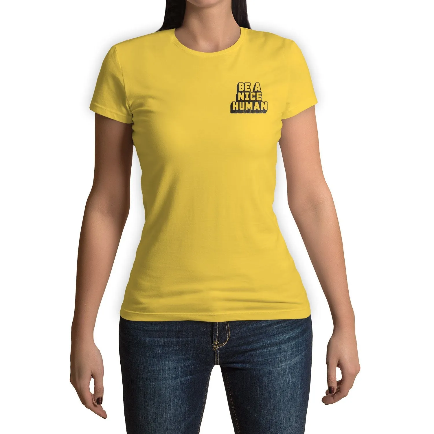 Function - Be A Nice Human Fashion Womens  T-Shirt