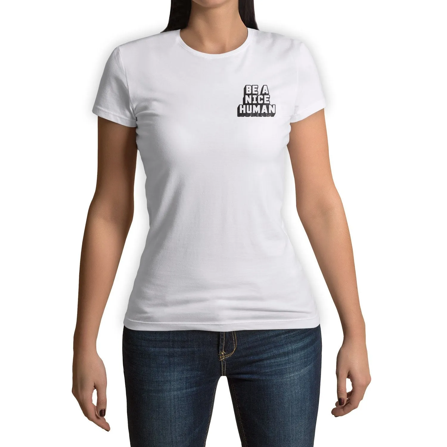 Function - Be A Nice Human Fashion Womens  T-Shirt