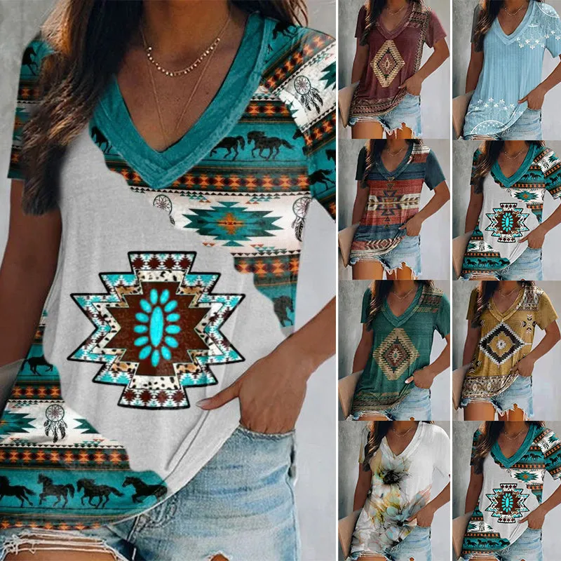 Geometric Printed Shirts