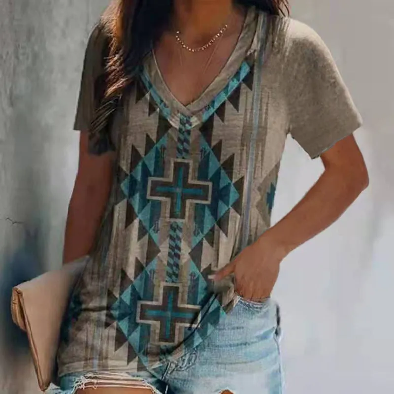 Geometric Printed Shirts