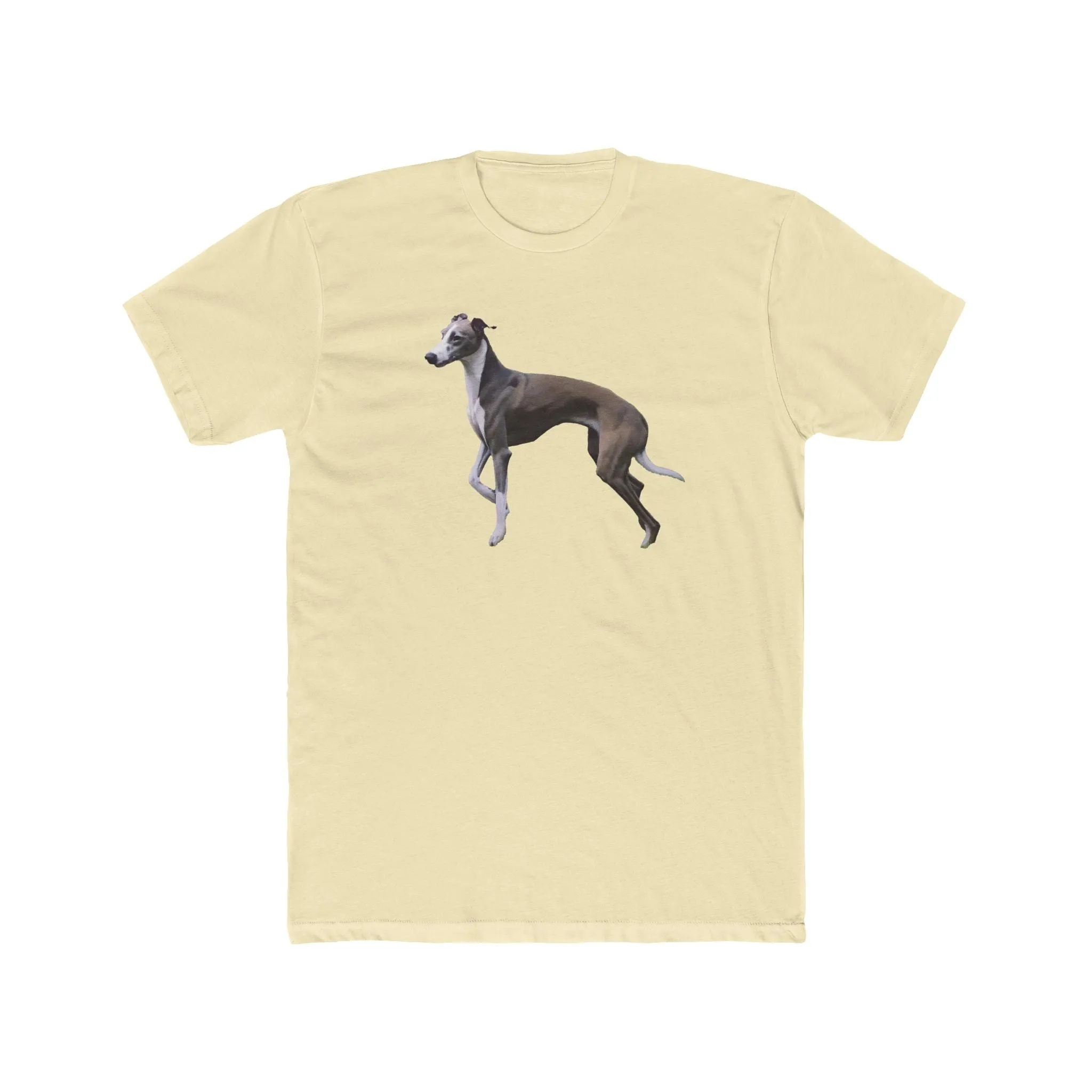 Greyhound Men's Fitted Cotton Crew Tee
