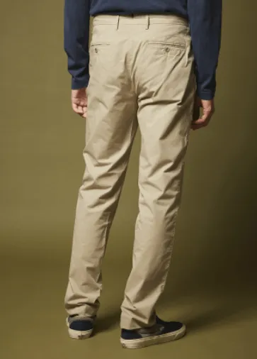 Hartford Cotton Twill Tobby Pant in Dune