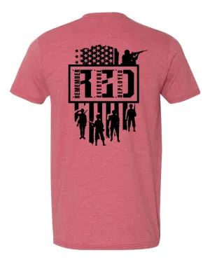 I Wear R.E.D - Adult Short Sleeve T-Shirt