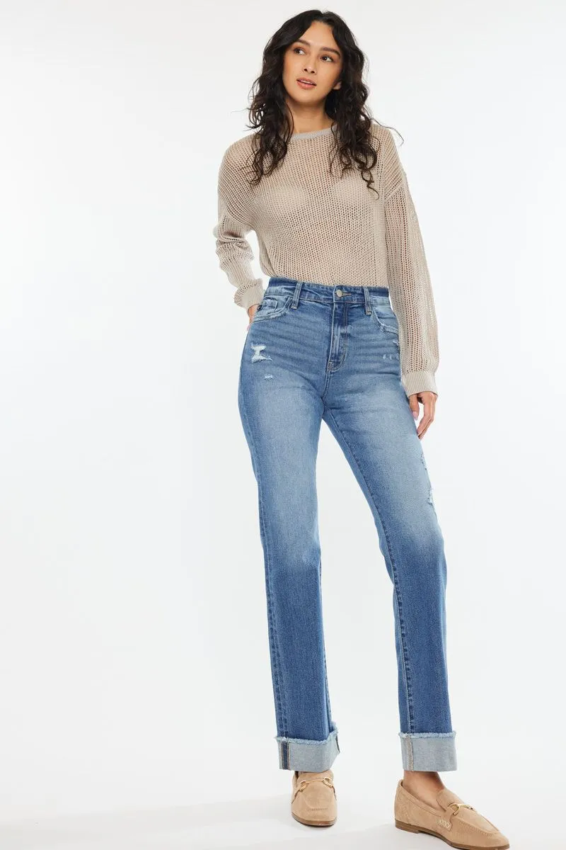 Kancan - Trini High Rise Straight Jeans - Essential, KC20065M