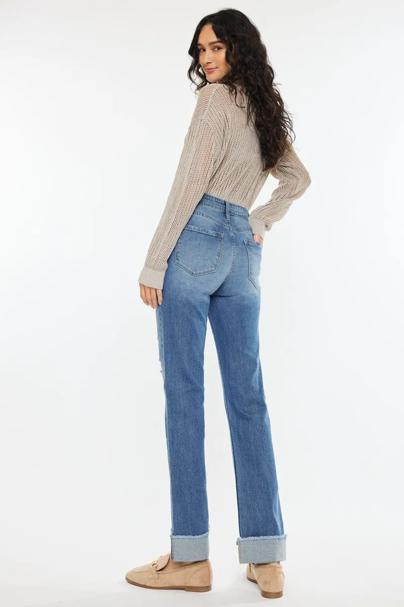 Kancan - Trini High Rise Straight Jeans - Essential, KC20065M